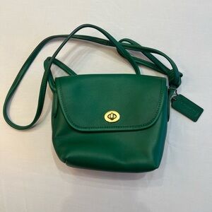 Coach Emerald Green Crossbody Bag